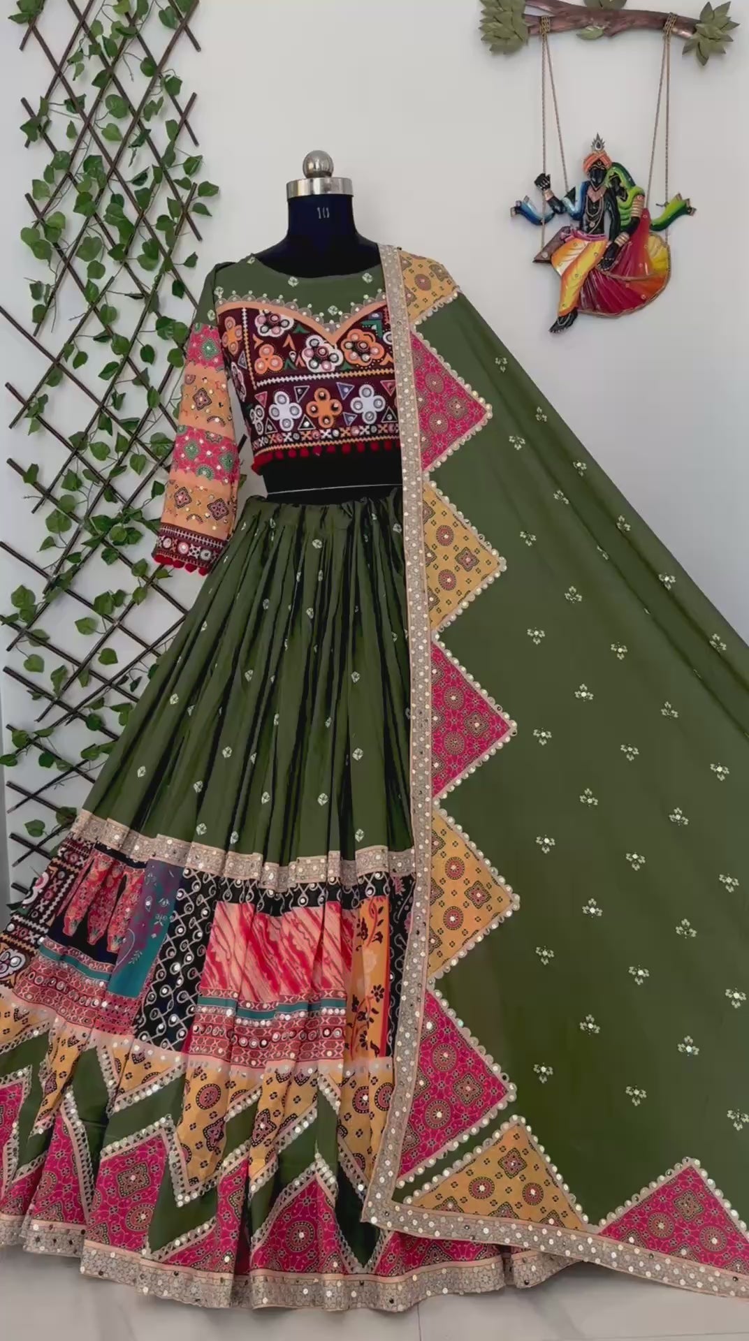 NEW TRENDING NAVRATRI SPECIAL CHANIYA CHOLI π